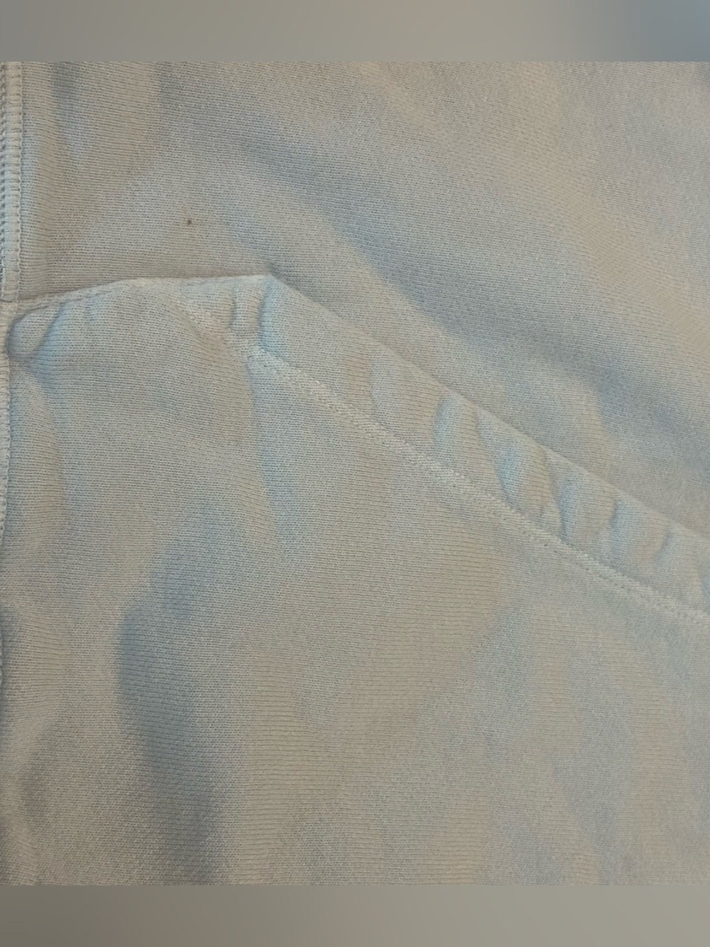 Skims. Boyfriend Fleece Lounge Hoodie. Zen Blue. Size Small. - Picture 7 of 11